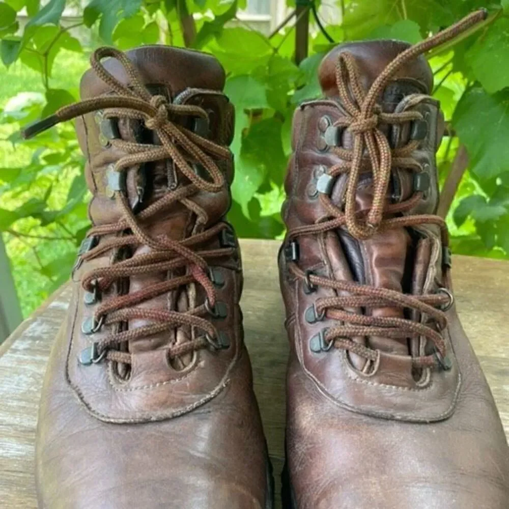 Red Wing Leather Steel Toe Work Boots Mens Sz 13 D Lace Up Oilfield Construction